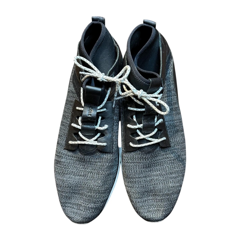 Cole Haan GrandMotion Shoes Mens Size 11.5‎ Gray Knit Sneakers Athletic C30606